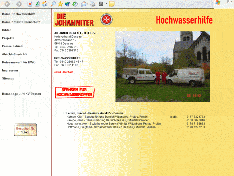 Die Johanniter - Hochwasserhilfe