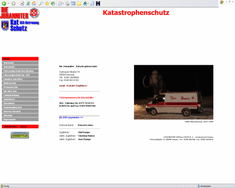 Die Johanniter - Katastrophenschutz